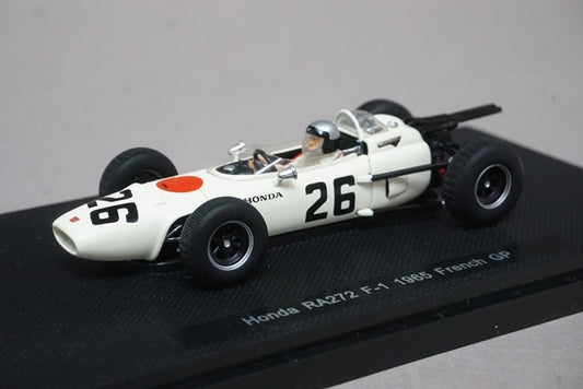 1:43 EBBRO 44447 Dreambox Custom Honda RA272 French GP 1965 #26 model car