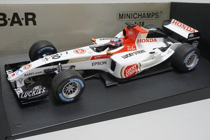 1:18 MINICHAMPS 100040010 Honda BAR 006 #10 Takuma Sato Lucky Strike Specification