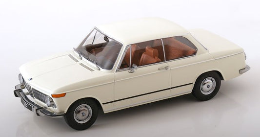 [ Pre-order ] KKDC181312 KK scale 1:18 BMW 1802 1.Series Facelift 1971 White