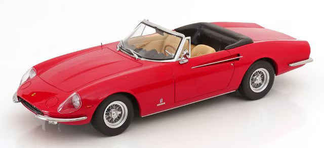 KKDC180053 KK scale 1:18 Ferrari 365 California Spider 1966 Red