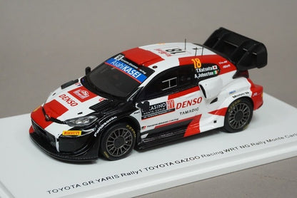 1:43 Spark S6693 Toyota GR Yaris Rally 1 Gazoo Racing WRT NG Rally Monte Carlo Rally 2022 #18 model car