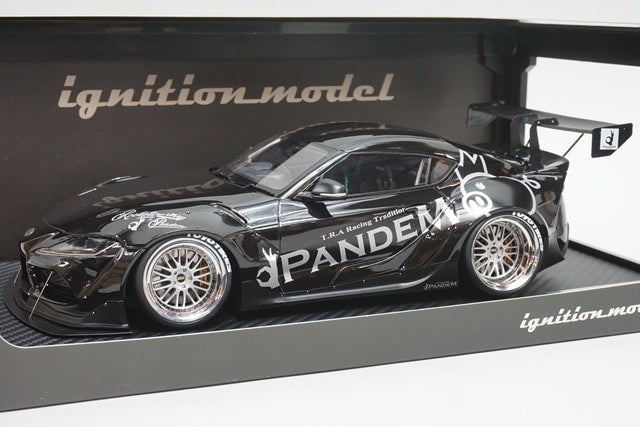 1:18 ignition model IG2040 Toyota Pandem Supra (A90) Black Metallic
