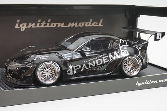 1:18 ignition model IG2040 Toyota Pandem Supra (A90) Black Metallic