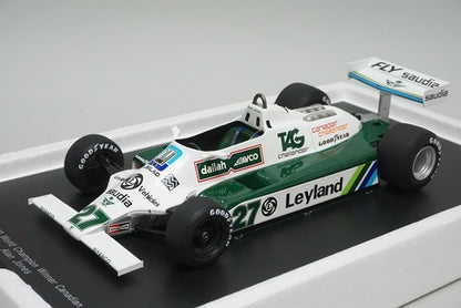1:18 Spark 18S117 Williams FW 07B World Champion 1980 #27 A.Jones