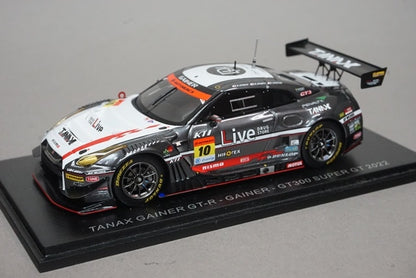 1:43 SPARK SGT047 Nissan TANAX GAINER GT-R GT300 Super GT 2022 #10 Ryuichiro Tomita Riki Okusa Yusuke Shiotsu model car