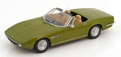 [ Pre-order ] KKDC181302 KK scale 1:18 Maserati Ghibli Spyder 1970 light green-metallic