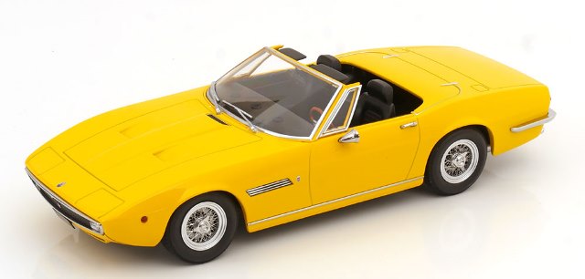 [ Pre-order ] KKDC181303 KK scale 1:18 Maserati Ghibli Spyder 1970 yellow