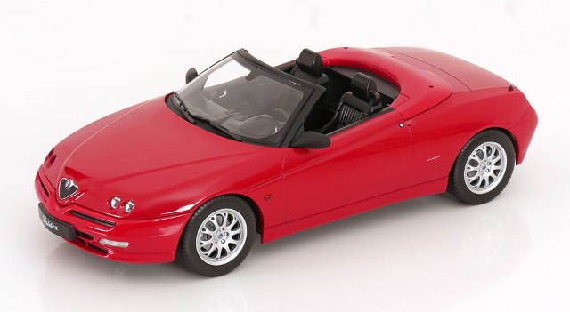 [ Pre-order ] 187852 NOREV 1:18 Alfa Romeo Spider 1999 Red MODELISSIMO