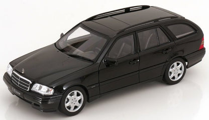 [ Pre-order ] 183387 NOREV 1:18 Mercedes C-Klasse W202 Estate 1997 Black Metallic (Modellissimo Custom Order)