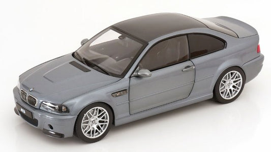 [ Pre-order ] 183016 NOREV 1:18 BMW M3 CSL E46 2003 Gray Metallic (Modellissimo Custom Order)