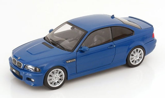 [ Pre-order ] 183001 NOREV 1:18 BMW M3 CSL E46 2000 Blue Metallic MODELISSIMO custom order