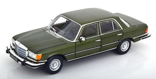 [ Pre-order ] 183972 NOREV 1:18 Mercedes 350 SE W116 US Version 1973 Dark Green Metallic (Modellissimo Custom Order)