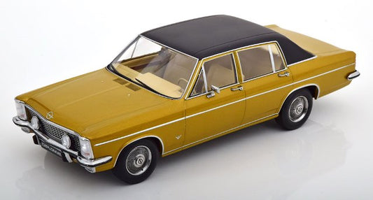 [ Pre-order ] 183685 NOREV 1:18 Scale Opel Diplomat V8 1969 Gold/Matte Black MODELISSIMO Custom Order