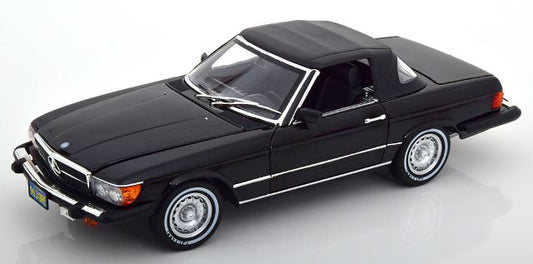 [ Pre-order ] 183724 NOREV 1:18 Scale Mercedes 450SL R107 US-Version American Gigolo 1979 Black MODELISSIMO Custom Order