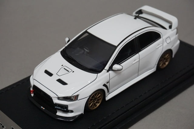 1:43 ignition model IG2566 Mitsubishi Lancer Evolution X (CZ4A) White Engine included model car