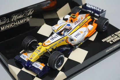 1:43 MINICHAMPS 400070074 Renault F1 Team Show Car 2007 #4 H. Kovalainen model car