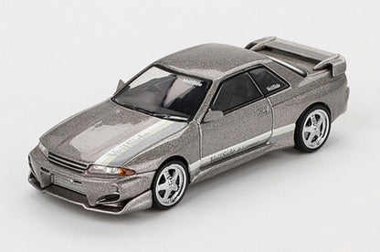 MGT00971-BL TSM MINI-GT 1:64 Nissan Skyline GT-R R32 Veilside Combat C-I Veilside Combat Gray (RHD) *Blister pack