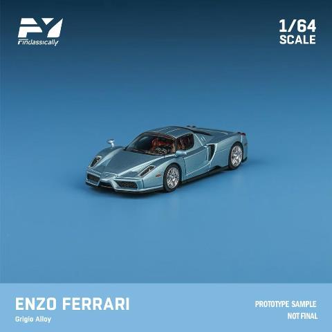 [ Pre-order ] FY64085 Finclassically 1:64 Enzo Ice Blue