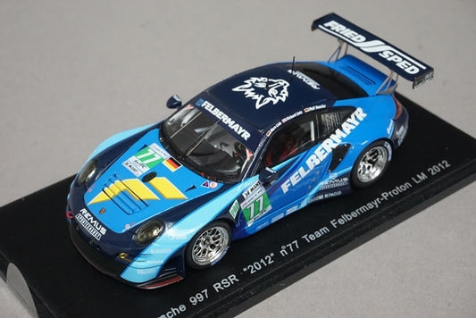 1:43 SPARK S3730 Porsche 997 RSR '2012' Team Felbermayr Proton Le Mans 2012 #77 model car