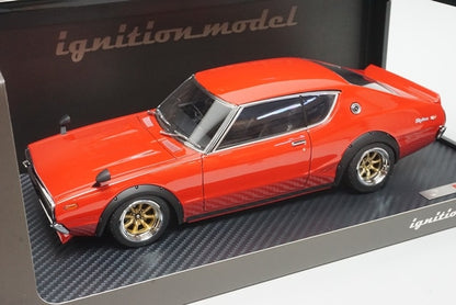 1:18 Ignition model IG3455 Nissan Skyline 2000 GT-R (KPGC) Red model car