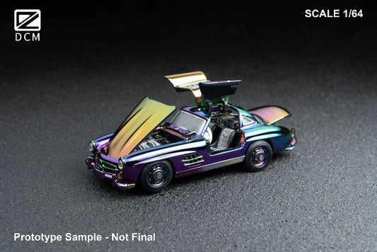 [ Pre-order ] DCM 1:64 Mercedes-Benz 300SL Chrome model car