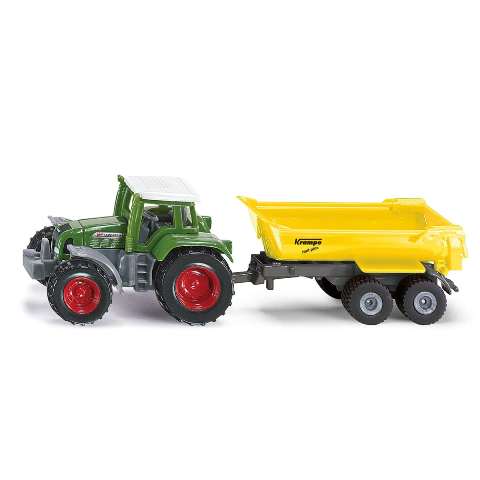 SK1605 SIKU Fendt Tractor with Dipper Trailer