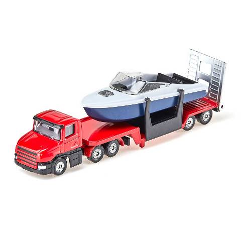 SK1613 SIKU Motorboat Transport Trailer