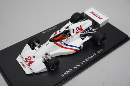 1:43 Spark S2238 Hesketh 308C Italian GP 5th 1975 #24 model car