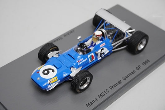 1:43 Spark S5380 Matra MS10 German GP 1968 #6 J. Stewart model car