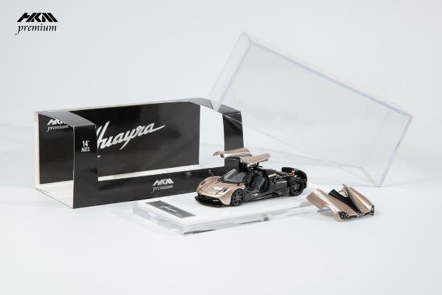 HKM Premium 1:64 Pagani Huayra Coupe 2014 with opening features Champagne