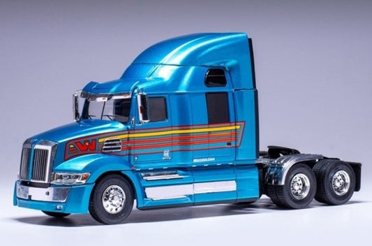 [ Pre-order ] TR204 Ixo 1:43 Western Star 5700 EX 2016 Light Blue Metallic