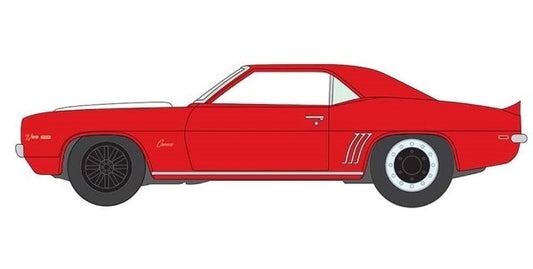 [ Pre-order ] JLSP381B Johnny Lightning 1:64 Chevy Camaro Z28 Red 1969