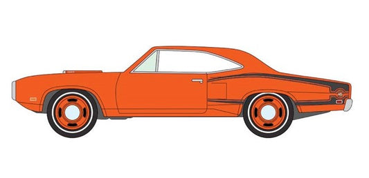 [ Pre-order ] JLSP384A Johnny Lightning 1:64 Dodge Mr. Norm's Super Bee Hemi Orange 1979