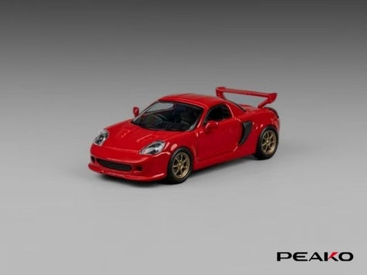 [ Pre-order ] PEAKO 1:64 Toyota MR-S Red