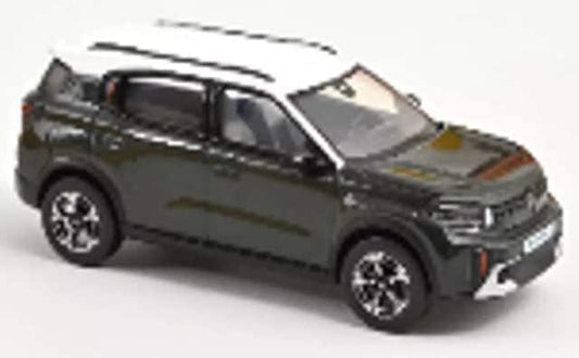 [ Pre-order ] 155342 Norev 1:43 Citroen C3 Aircross 2025 Montana Green/White Roof