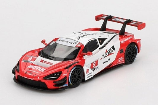 [ Pre-order ] MGT00993-L TSM MINI-GT 1:64 McLaren 720S GT3 EVO IMSA Laguna Seca 2024 Pfaff Motorsports (Left-hand drive)