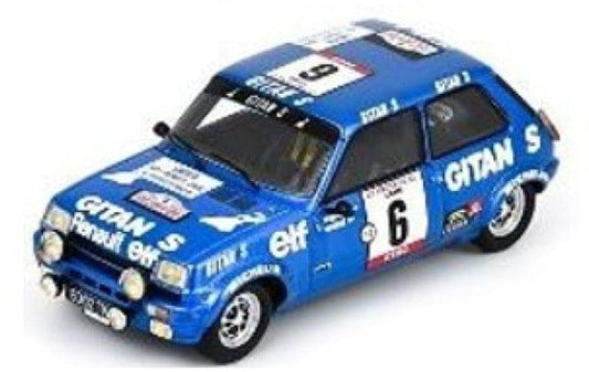 [ Pre-order ] S6032 Spark 1:43 Alpine Renault 5 Alpine #6 Gr2 2nd Tour de Corse 1979 J. Ragnotti - Andrie