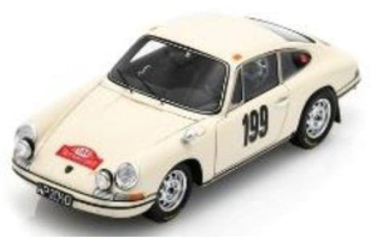 [ Pre-order ] S6610 Spark 1:43 Porsche 912 #199 Rally Monte Carlo 1968 W. Markowski - M. Wangrat