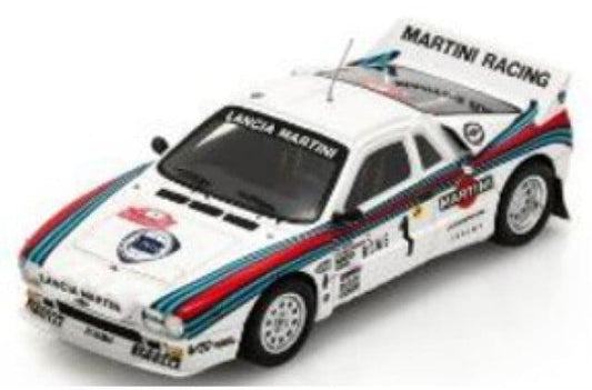 [ Pre-order ] S9108 Spark 1:43 Lancia 037 Rally #1 Winner Monte Carlo Rally 1983 Walter Rohrl