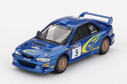 MGT00986-L TSM MINI-GT 1:64 Subaru Impreza WRC99 Rally Australia 1999 #5 LHD Australia Exclusive