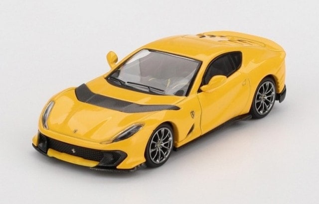 BBRFER64008 BBR 1:64 Ferrari 812 Competition Giallo Modena Yellow
