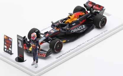 [ Pre-order ] SP612 Spark Real Win Custom 1:43 Oracle Red Bull Racing RB20 China GP Winner 2024 #1 M. Verstappen