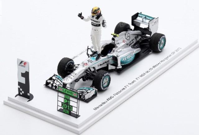 [ Pre-order ] SP619 Spark 1:43 Mercedes-AMG Petronas F1 Team F1 W04 Hungarian GP Winner 2013 #10 L. Hamilton