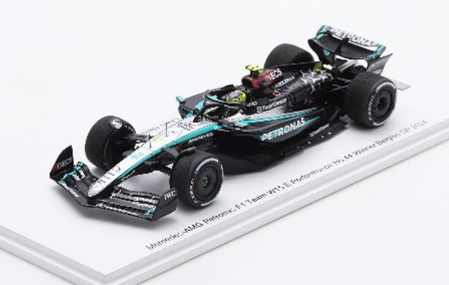[ Pre-order ] SP646 Spark Real Win Custom 1:43 Mercedes-AMG Petronas F1 W15 E Performance Belgium Belgian GP Winner 2024 #44 L. Hamilton