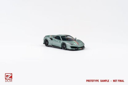 [ Pre-order ] DCM 1:64 Novitec 488 pista Francis Green