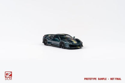 [ Pre-order ] DCM 1:64 Novitec 488 pista British Green
