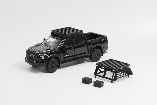KS-064-493 GCD Gaincorp Products 1:64 Toyota Tundra Black (LHD)(Accessories included)