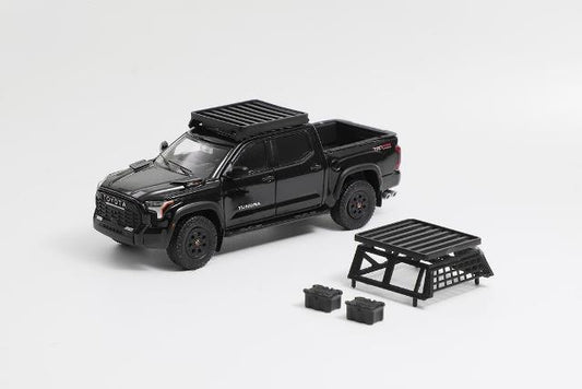KS-064-493 GCD Gaincorp Products 1:64 Toyota Tundra Black (LHD)(Accessories included)
