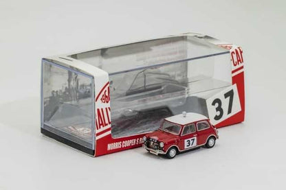 KS-078-445 GCD Gaincorp Products 1:64 Mini Cooper Monte Carlo Mini Mark I Mini Cooper S Rallye Automobile Monte-Carlo Version 1964 Winner 37# RHD