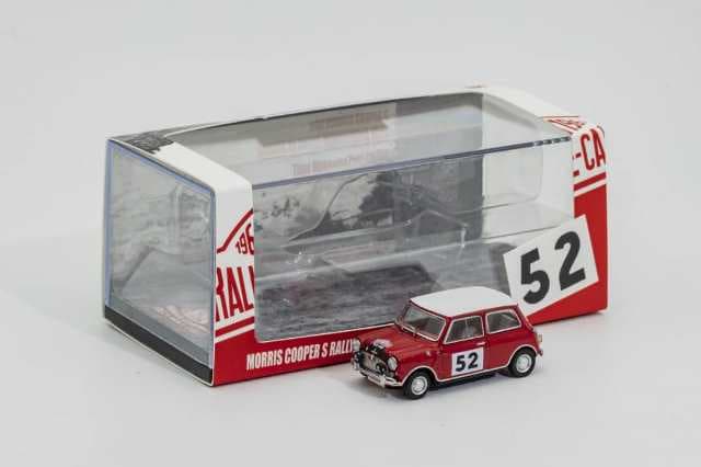 KS-078-446 GCD Gaincorp Products 1:64 Mini Cooper Monte Carlo Mini Mark I Mini Cooper S Rallye Automobile Monte-Carlo Version 1965 Winner 52# RHD